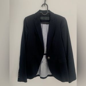 Zara classic navy blazer